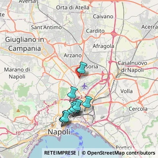 Mappa Piazza Alessandro Volta, 80020 Casavatore NA, Italia (4.29455)