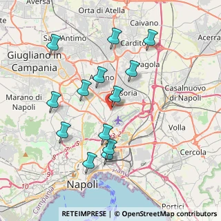 Mappa Piazza Alessandro Volta, 80020 Casavatore NA, Italia (4.08692)