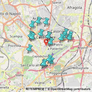 Mappa Via Francesco Giordani, 80020 Casavatore NA, Italia (1.6975)