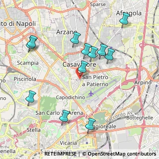Mappa Piazza Alessandro Volta, 80020 Casavatore NA, Italia (2.31833)