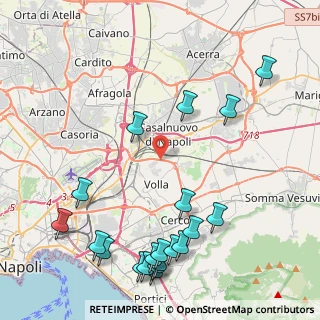 Mappa Complesso Cav, 80040 Volla NA, Italia (5.9095)