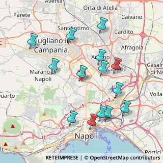 Mappa Via Vecchia Miano Piscinola, 80145 Napoli NA, Italia (4.37786)