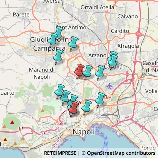 Mappa Via Vecchia Miano Piscinola, 80145 Napoli NA, Italia (3.54706)
