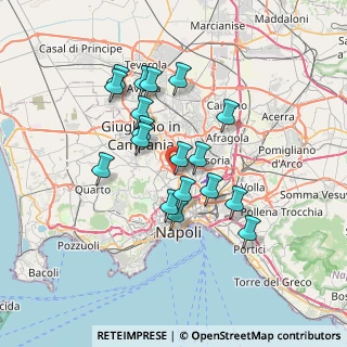 Mappa Via Vecchia Miano Piscinola, 80145 Napoli NA, Italia (6.50167)