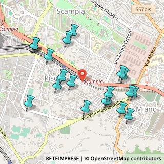 Mappa Via Vecchia Miano Piscinola, 80145 Napoli NA, Italia (0.599)