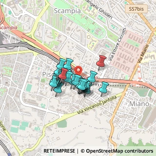 Mappa Via Vecchia Miano Piscinola, 80145 Napoli NA, Italia (0.27778)