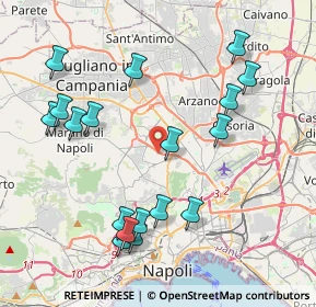 Mappa Via Vecchia Miano Piscinola, 80145 Napoli NA, Italia (4.73333)