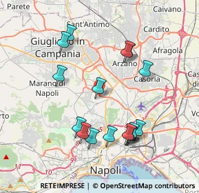 Mappa Via Vecchia Miano Piscinola, 80145 Napoli NA, Italia (4.115)