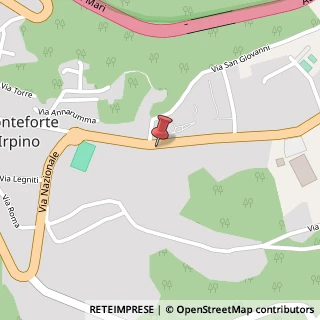 Mappa Via Taverna Campanile, 261, 83024 Monteforte Irpino, Avellino (Campania)