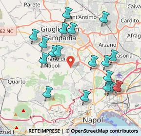 Mappa Via XX Settembre, 80145 Napoli NA, Italia (4.36111)