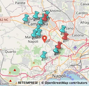 Mappa Via XX Settembre, 80145 Napoli NA, Italia (3.33)