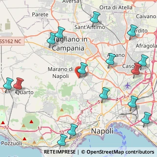Mappa Via XX Settembre, 80145 Napoli NA, Italia (6.28667)