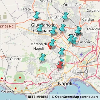 Mappa Via XX Settembre, 80145 Napoli NA, Italia (3.76267)