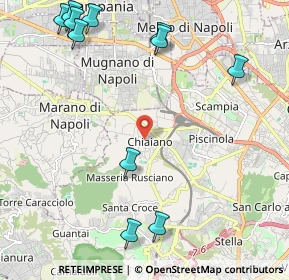 Mappa Via XX Settembre, 80145 Napoli NA, Italia (3.04727)