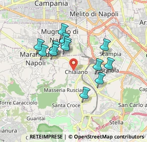 Mappa Via XX Settembre, 80145 Napoli NA, Italia (1.62643)