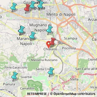 Mappa Via XX Settembre, 80145 Napoli NA, Italia (3.13167)