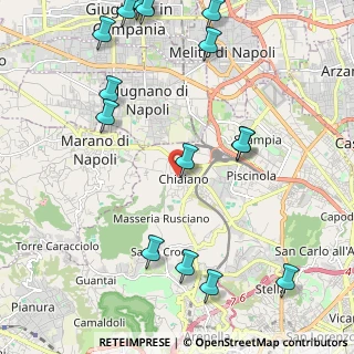 Mappa Via XX Settembre, 80145 Napoli NA, Italia (3.045)