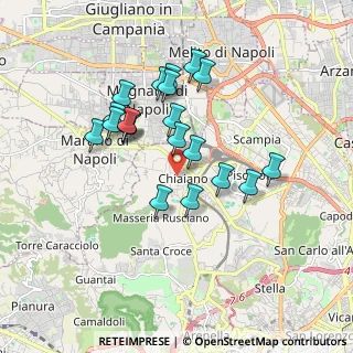 Mappa Via XX Settembre, 80145 Napoli NA, Italia (1.7015)