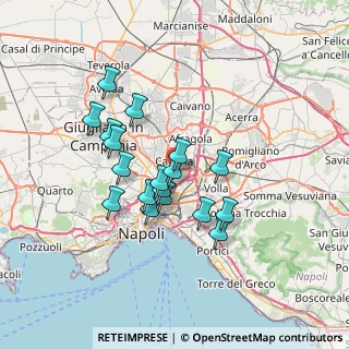Mappa Via dello Sputnik, 80144 Napoli NA, Italia (6.13611)