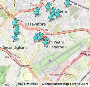 Mappa Solo su appuntamento, 80144 Napoli NA, Italia (1.13667)