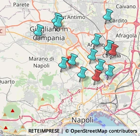 Mappa Piazza S. Alfonso a Marianella, 80145 Napoli NA, Italia (3.78133)