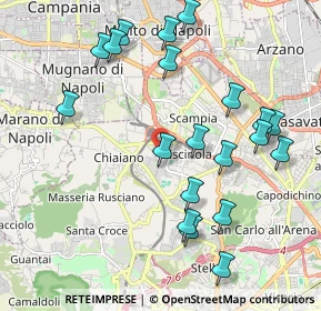 Mappa Piazza S. Alfonso a Marianella, 80145 Napoli NA, Italia (2.3655)