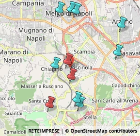 Mappa Piazza S. Alfonso a Marianella, 80145 Napoli NA, Italia (2.32909)