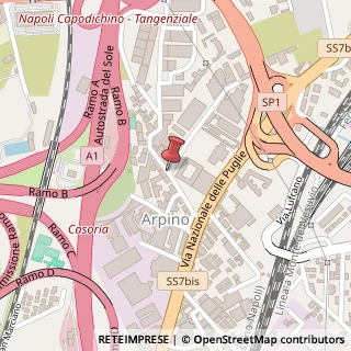 Mappa Via giotto 1, 80026 Casoria, Napoli (Campania)