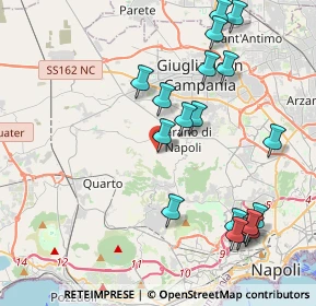 Mappa Via Torre Caracciolo, 80016 Marano di Napoli NA, Italia (4.83556)