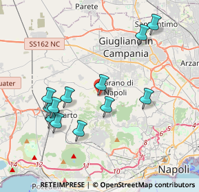 Mappa Via Torre Caracciolo, 80016 Marano di Napoli NA, Italia (4.13333)