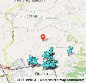 Mappa Via Libero Bovio, 80010 Quarto NA, Italia (1.2395)