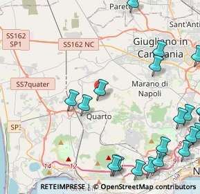 Mappa Via Libero Bovio, 80010 Quarto NA, Italia (6.6625)