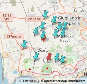 Mappa Via Libero Bovio, 80010 Quarto NA, Italia (3.45286)