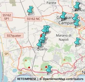 Mappa Via Libero Bovio, 80010 Quarto NA, Italia (5.03267)