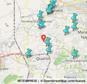 Mappa Via Libero Bovio, 80010 Quarto NA, Italia (2.326)