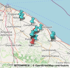 Mappa Via Don Luigi Sturzo, 70013 Castellana Grotte BA, Italia (10.3625)