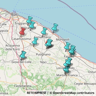 Mappa Via Don Luigi Sturzo, 70013 Castellana Grotte BA, Italia (16.303)
