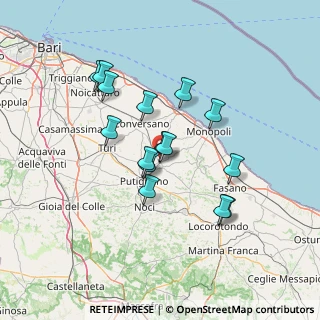 Mappa Via Don Luigi Sturzo, 70013 Castellana Grotte BA, Italia (12.85467)