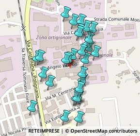 Mappa Via Angelo Viterbo, 70013 Castellana Grotte BA, Italia (0.09655)