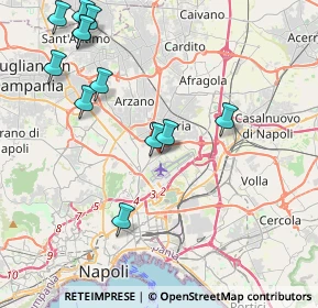 Mappa Traversa I Terracciano, 80144 Napoli NA, Italia (5.12583)