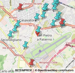 Mappa Traversa I Terracciano, 80144 Napoli NA, Italia (1.3625)