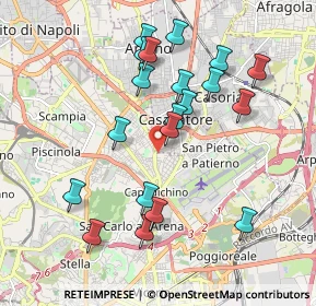 Mappa Viale Privato Antonio Imperatore, 80144 Napoli NA, Italia (2.0335)