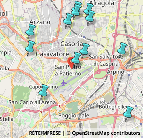 Mappa Via Dirigibile Italia, 80144 Napoli NA, Italia (2.54833)