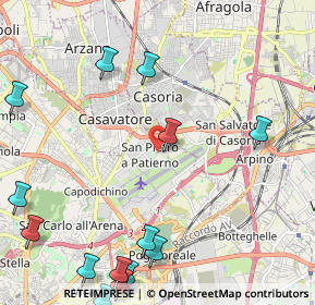 Mappa Via Dirigibile Italia, 80144 Napoli NA, Italia (3.28643)