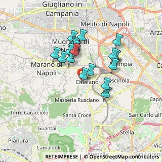Mappa Piazza Margherita, 80145 Napoli NA, Italia (1.6005)
