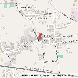 Mappa Via del Pruneto, 1, 80048 Sant'Anastasia, Napoli (Campania)