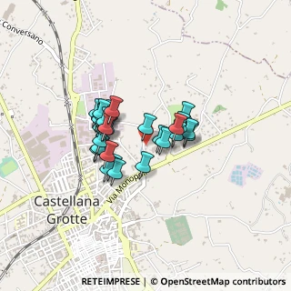 Mappa Strada Comunale S. Jacopo, 70013 Castellana Grotte BA, Italia (0.32069)