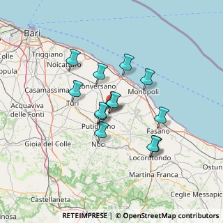Mappa Contrada Monopoli, 70013 Castellana Grotte BA, Italia (11.58)