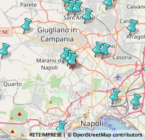 Mappa Strada Provinciale S. Maria A Cupito, 80145 Napoli NA, Italia (5.82611)