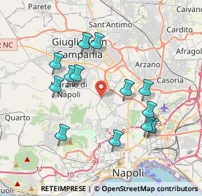 Mappa Strada Provinciale S. Maria A Cupito, 80145 Napoli NA, Italia (3.89846)
